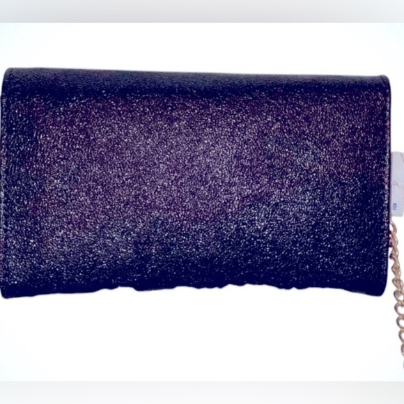 Vintage Evening Clutch for Ladies W/Gold tone Removable Chain Strap - Picture 4 of 6